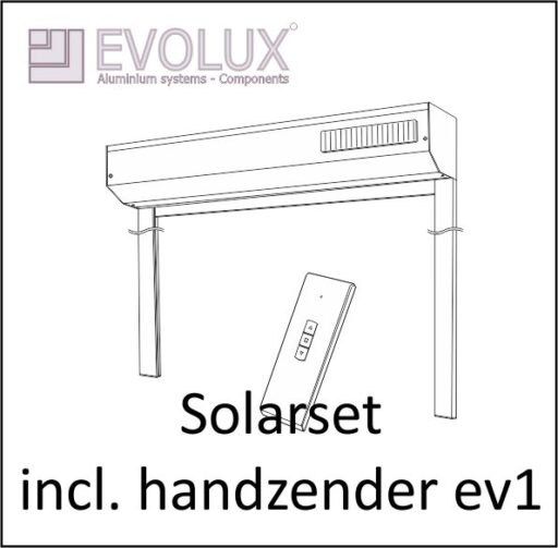 Evolux incl. 1 kan. handzender
