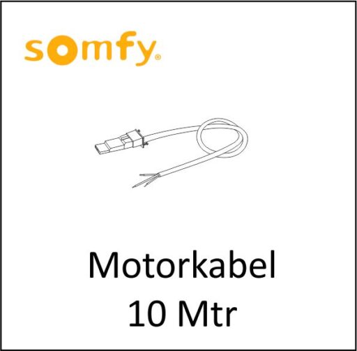 Somfy motorkabel 10mtr