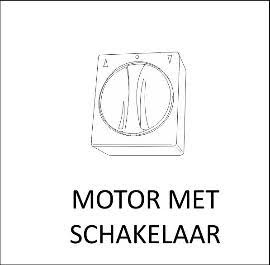 Elektrisch met schakelaar