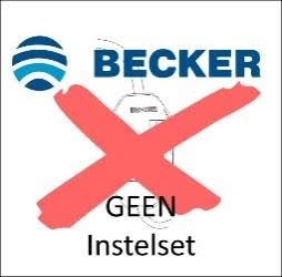 Geen instelset