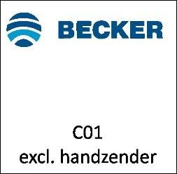 Becker C01 excl. handzender