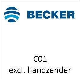 C01 excl. handzender